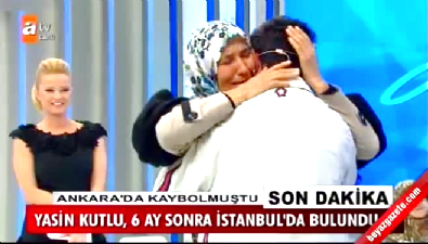 Müge Anlı ile Tatlı Sert'de sevinç gözyaşları 