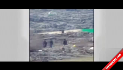 PKK'nın silahlı propagandası saniye saniye kamerada