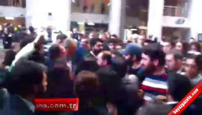 caglayan adliyesi - Arama uygulamasına tepki gösteren avukatlar slogan attı Videosu