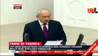 meclis genel kurulu - CHP lideri Kılıçdaroğlu'ndan Meclis'te 23 Nisan konuşması  Videosu