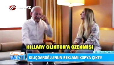 hillary clinton - Kılıçdaroğlu'nun anneler günü reklamı kopya çıktı Videosu