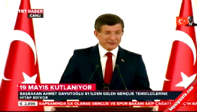 gazi mustafa kemal - Başbakan Davutoğlu Çankaya'da gençlerle buluştu  Videosu