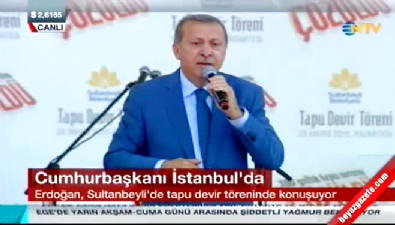 28 subat - Cumhurbaşkanı Erdoğan tapu devir töreninde konuştu Videosu