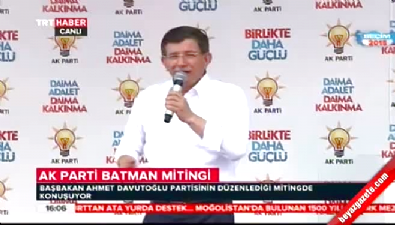 28 subat - Başbakan Ahmet Davutoğlu Batman'da konuştu  Videosu