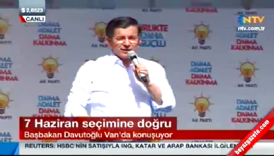 Başbakan Davutoğlu'ndan Van'da önemli açıklamalar
