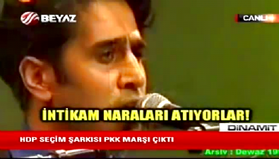 HDP'nin seçim şarkısı PKK marşı çıktı (VTR) 