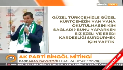 Başbakan Davutoğlu, HDP, CHP ve Paralellere öneride bulundu 