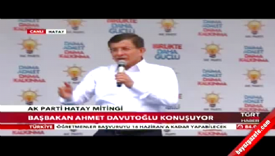 Başbakan Davutoğlu: Gürsel Tekin'in o sözleri palavra 