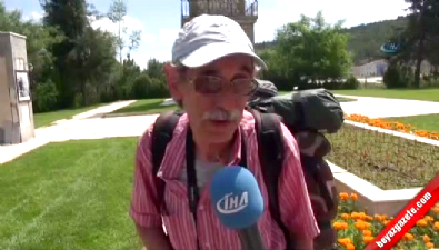 seyh edebali - 16 yılda Türkiye'nin 78 ilini yürüyerek gezdi  Videosu