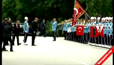 Cumhurbaşkanı Erdoğan, TBMM’de törenle karşılandı 