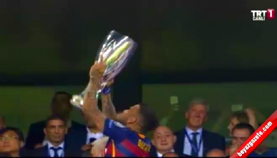 UEFA Sürer Kupası'nda şampiyon Barcelona 