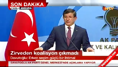 ahmet davutoglu - Ahmet Davutoğlu Bahçeli ile görüşecek mi? Videosu