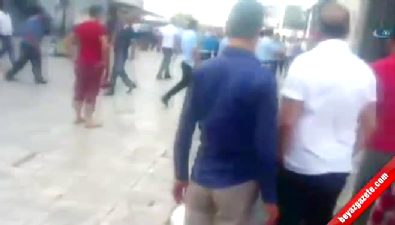 Otogarda taksiciler bıçak ve sopalarla birbirine girdi 