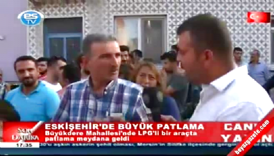eskisehir - Eskişehir Büyükdere'de LPG Patladı (Son dakika habeleri) Videosu