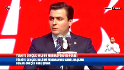 Osman Gökçek'in Türkiye Gençlik Kulübü Federasyonu Kongresi Konuşması