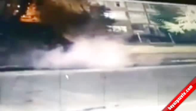 teroristler - Polise atmak istediği patlayıcı elinde patladı  Videosu