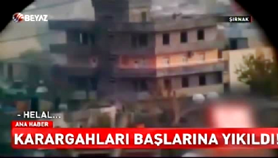 3 katlı binayı başlarına yıktılar