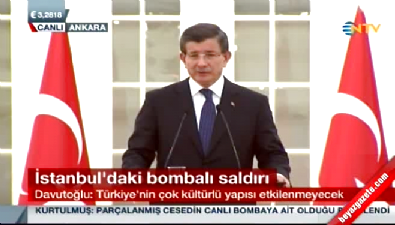 Başbakan Davutoğlu: Canlı bomba DAEŞ mensubu