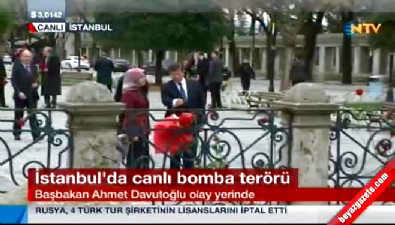 sultanahmet - Başbakan Davutoğlu Sultanahmet'te  Videosu