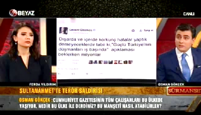 osman gokcek - Gökçek: Levent Üzümcü acıya bir kere de sen ortak ol Videosu