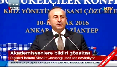 mevlut cavusoglu - Bakan Çavuşoğlu: Teröre destek vermek ifade özgürlüğü değildir  Videosu