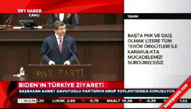 Başbakan Davutoğlu: YPG ve PYD'nin masaya oturmasına karşıyız 