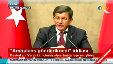 Başbakan Davutoğlu: Bir kere de Kandil'e yeter artık deyin