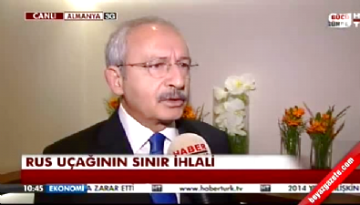 Kemal Kılıçdaroğlu: Bizim sınırlarımız ihlal ediliyorsa gereği yapılmalı 