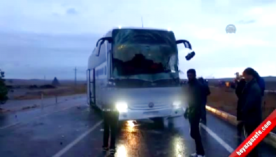 Konya'da zincirleme trafik kazası  Videosu
