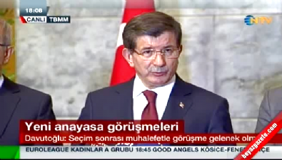 ismail kahraman - Başbakan Davutoğlu: CHP ve MHP ile üç konuda mutabık kaldık Videosu