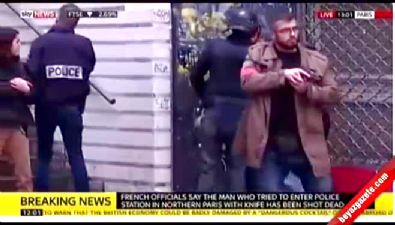 paris - Paris'te canlı bomba öldürüldü  Videosu