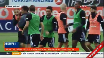 kayserispor - Beşiktaş'ta Cenk Tosun - Caner Erkin kavgası  Videosu