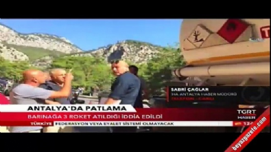 saglik ekipleri - Antalya-Kemer Karayolu'nda balıkçı barınağı yakınına roketli saldırı!  Videosu
