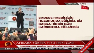 yuksek hizli tren - Cumhurbaşkanı Erdoğan'dan idam isteyen halka cevap! Videosu