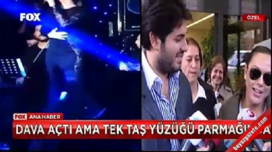 reza zarrab - Ebru Gündeş'in tektaşı hala parmağında Videosu