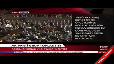 tbmm - Başbakan Binali Yıldırım AK Parti Grup Toplantısı'nda konuştu...  Videosu