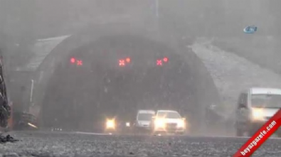 kis mevsimi - Bolu Dağı'nda yoğun kar yağışı başladı  Videosu
