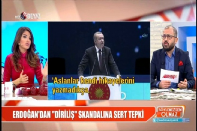 Erdoğan'dan Diriliş skandalına sert tepki 