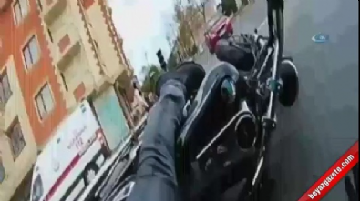 Motosikletli ölümden döndü Videosu