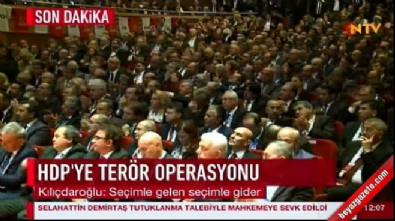 hdp - Kılıçdaroğlu HDP'ye yapılan operasyonu değerlendirdi  Videosu