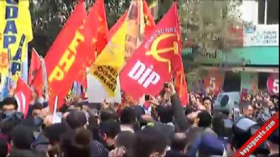 polis mudahale - Şişli'de HDP'li gruba müdahale Videosu