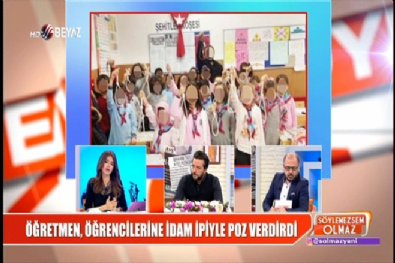 Öğretmen skandalı: İdam ipiyle poz verdirdi 