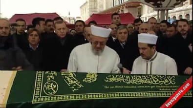 recep tayyip erdogan - Cumhurbaşkanı Erdoğan Prof. Dr. Süleyman Yalçın'ın cenazesine katıldı  Videosu