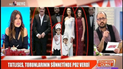 Tatlıses, torunlarının sünnetinde poz verdi 