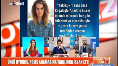 bircan ipek - Demet Akalın, polise isyan eden oyuncuya çok kızdı  Videosu
