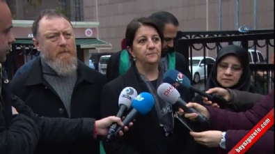 HDP'li Pervin Buldan adliyeden ayrıldı 