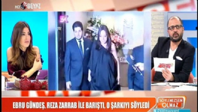 Ebru Gündeş, Reza Zarrab ile barıştı, o şarkıyı söyledi 