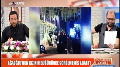 Ali Ağaoğlu'nun kızının düğününden özel görüntüler 