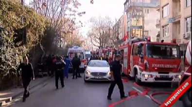 Kadıköy'de Türkü Bar'da yangın paniği 