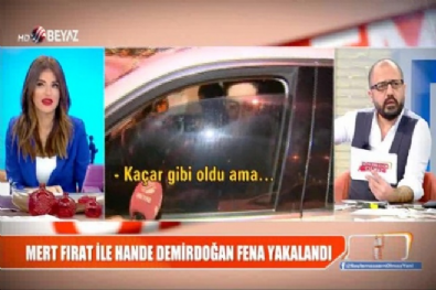 Mert Fırat ile Hande Doğandemir fena yakalandı! 